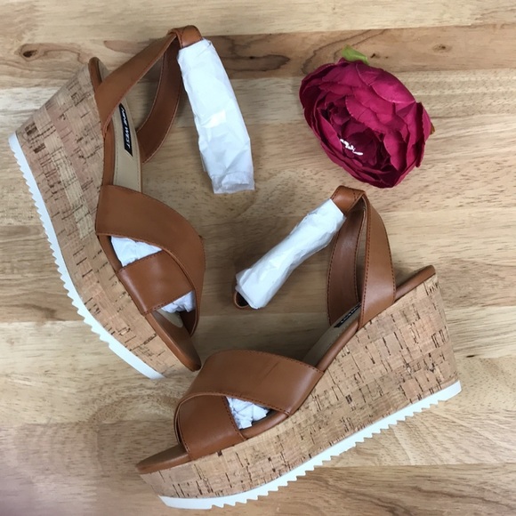 Nine West Dureen Platform Wedge Sandals - Picture 7 of 8